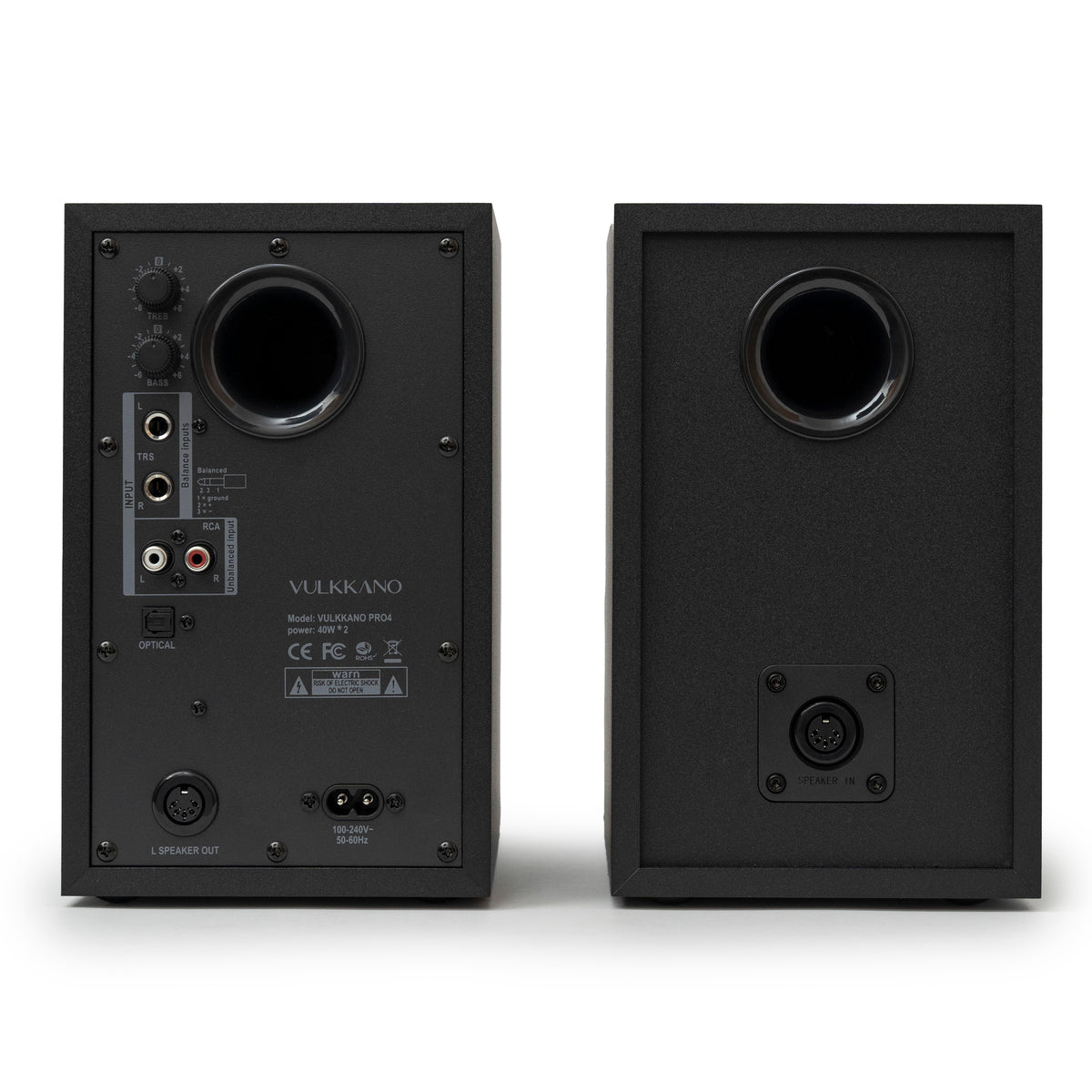 VULKKANO PRO4 | Active speakers for music production - VULKKANO