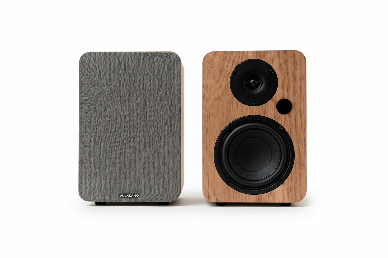 Altavoces Vulkkano sin patas metálicas